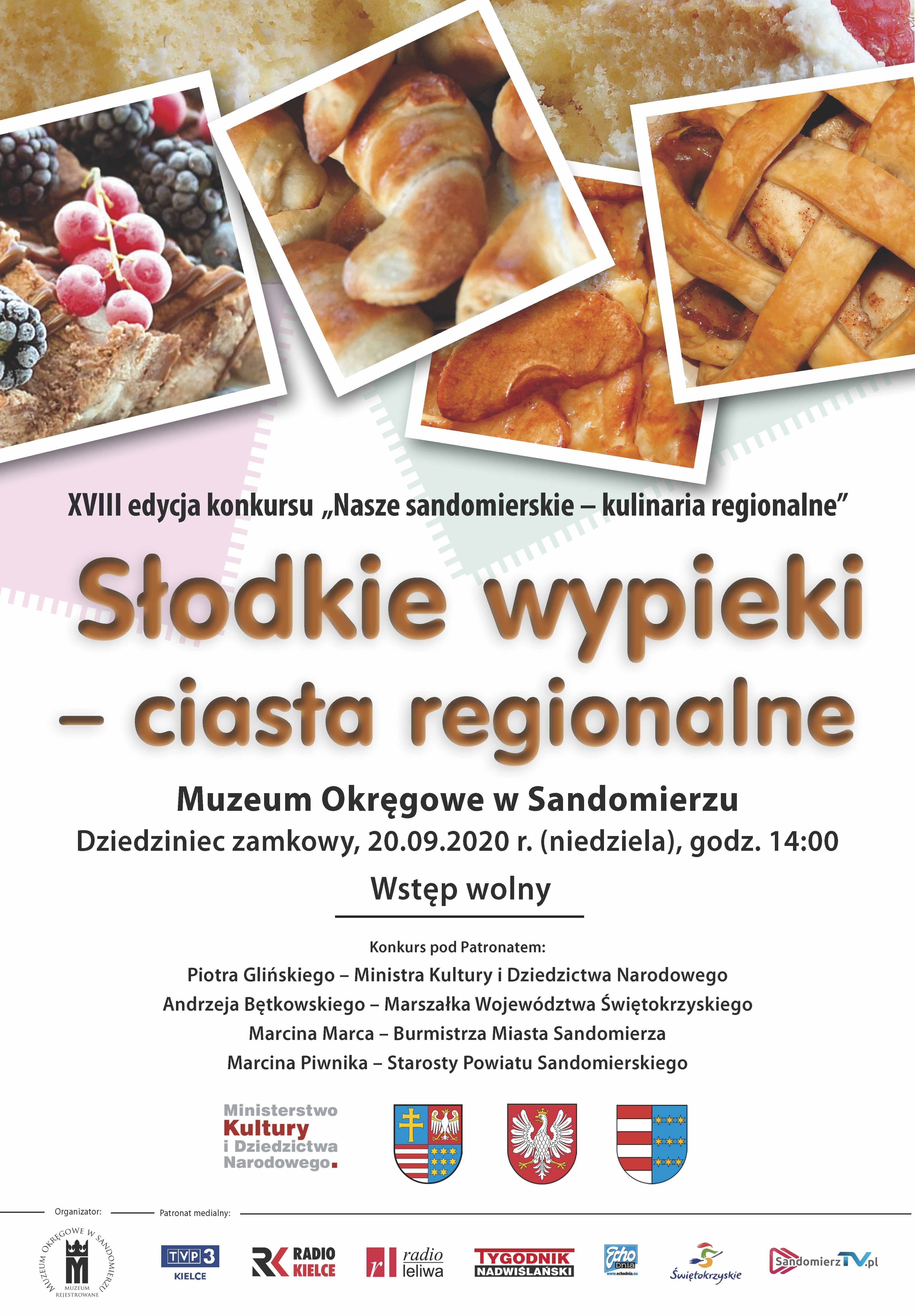XVIII Edycja Konkursu pt. „Nasze sandomierskie – kulinaria regionalne”